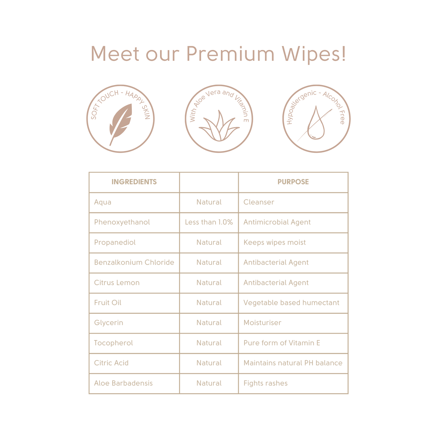 Bulk Premium Wipes - 6 Pack