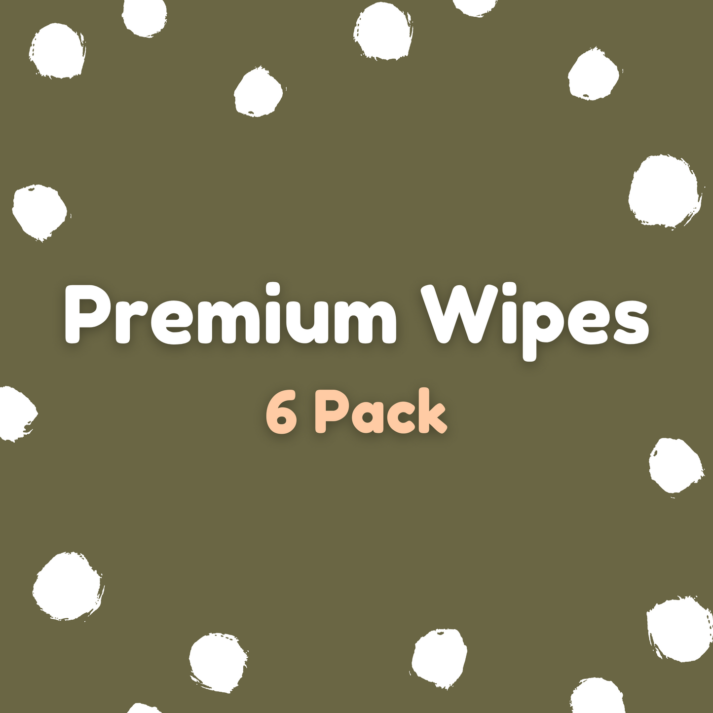 Bulk Premium Wipes - 6 Pack