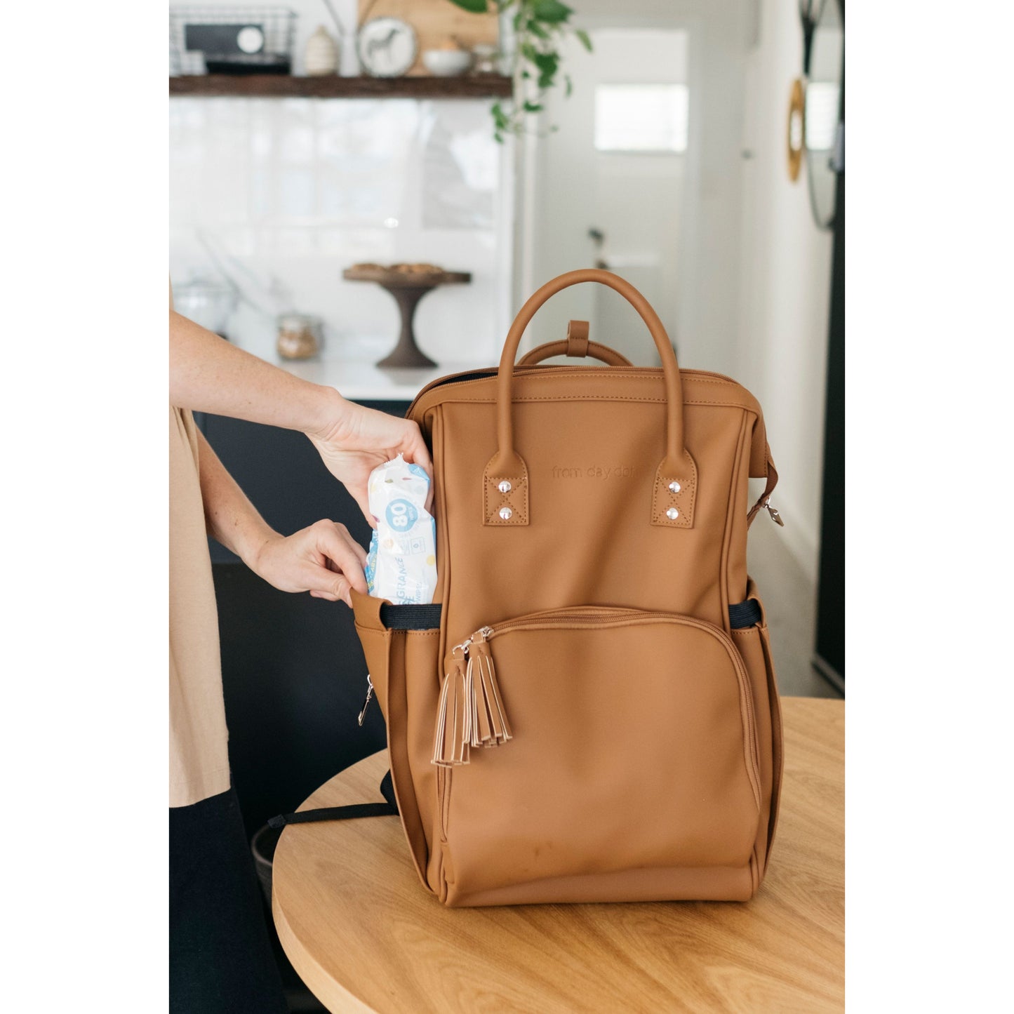 Nappy Bag Backpack (Diaper Bag) - Sunday Luxe