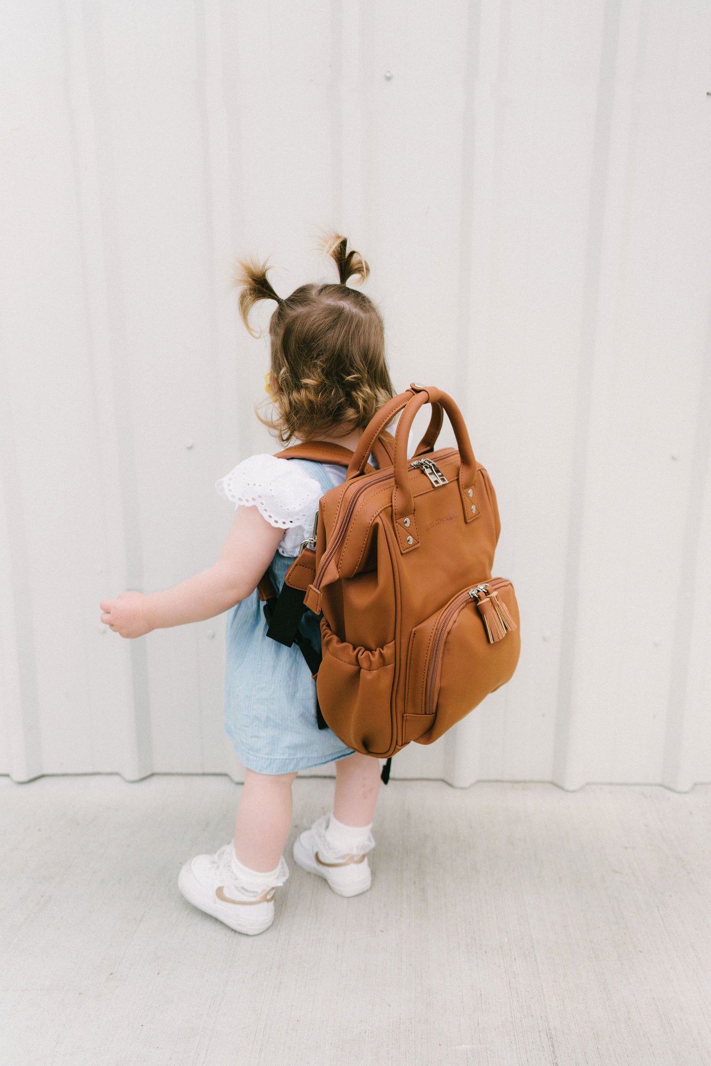 Nappy Bag Backpack - The MINI Sunday Luxe