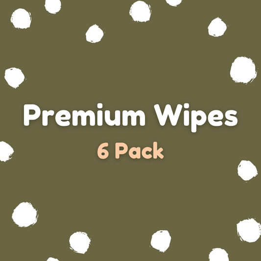 Bulk Premium Wipes - 6 Pack