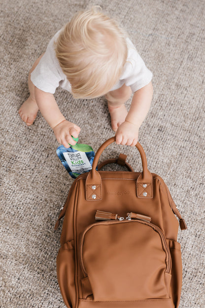 Nappy Bag Backpack - The MINI Sunday Luxe