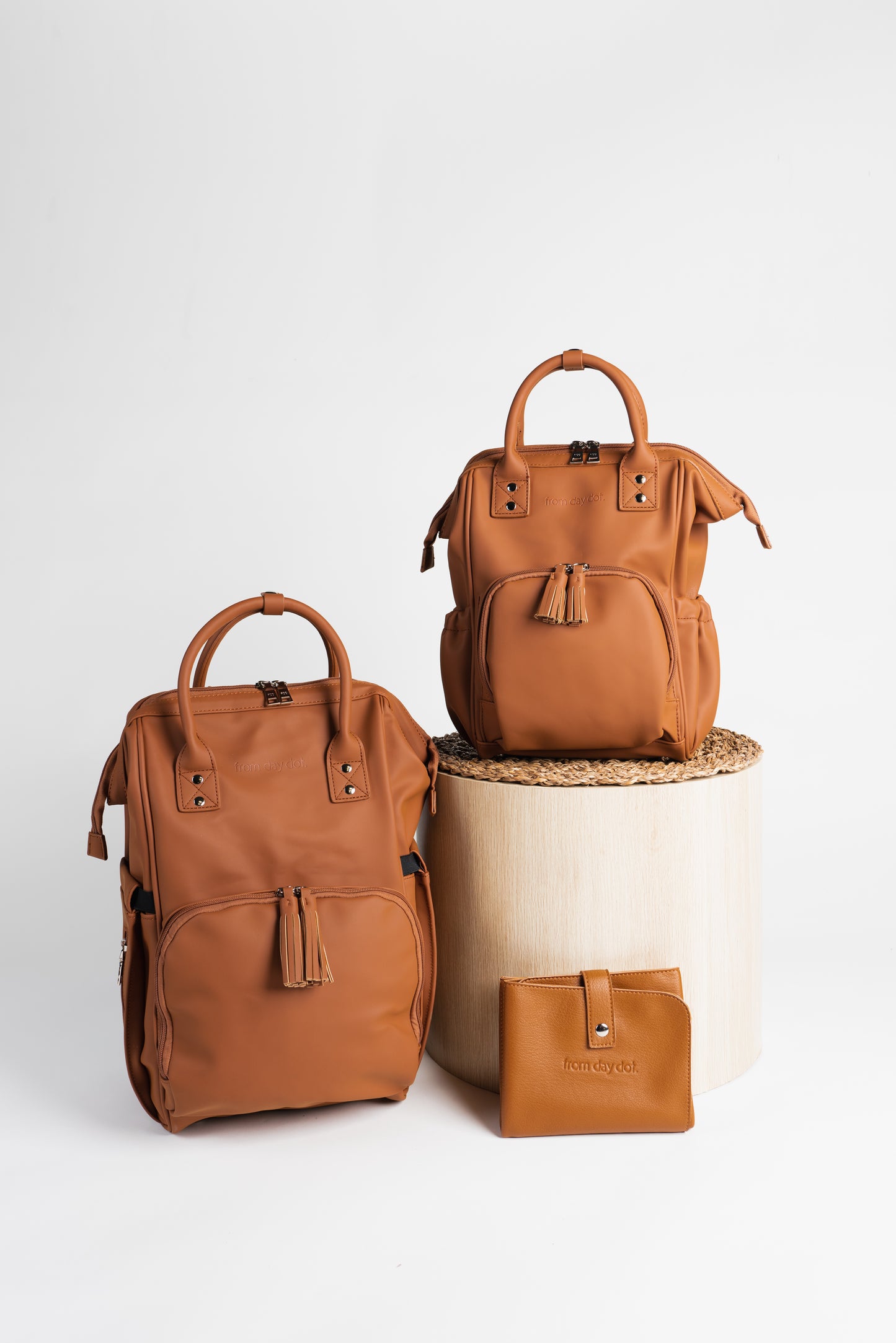 Nappy Bag Backpack - The MINI Sunday Luxe