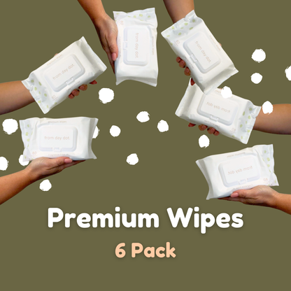 Bulk Premium Wipes - 6 Pack