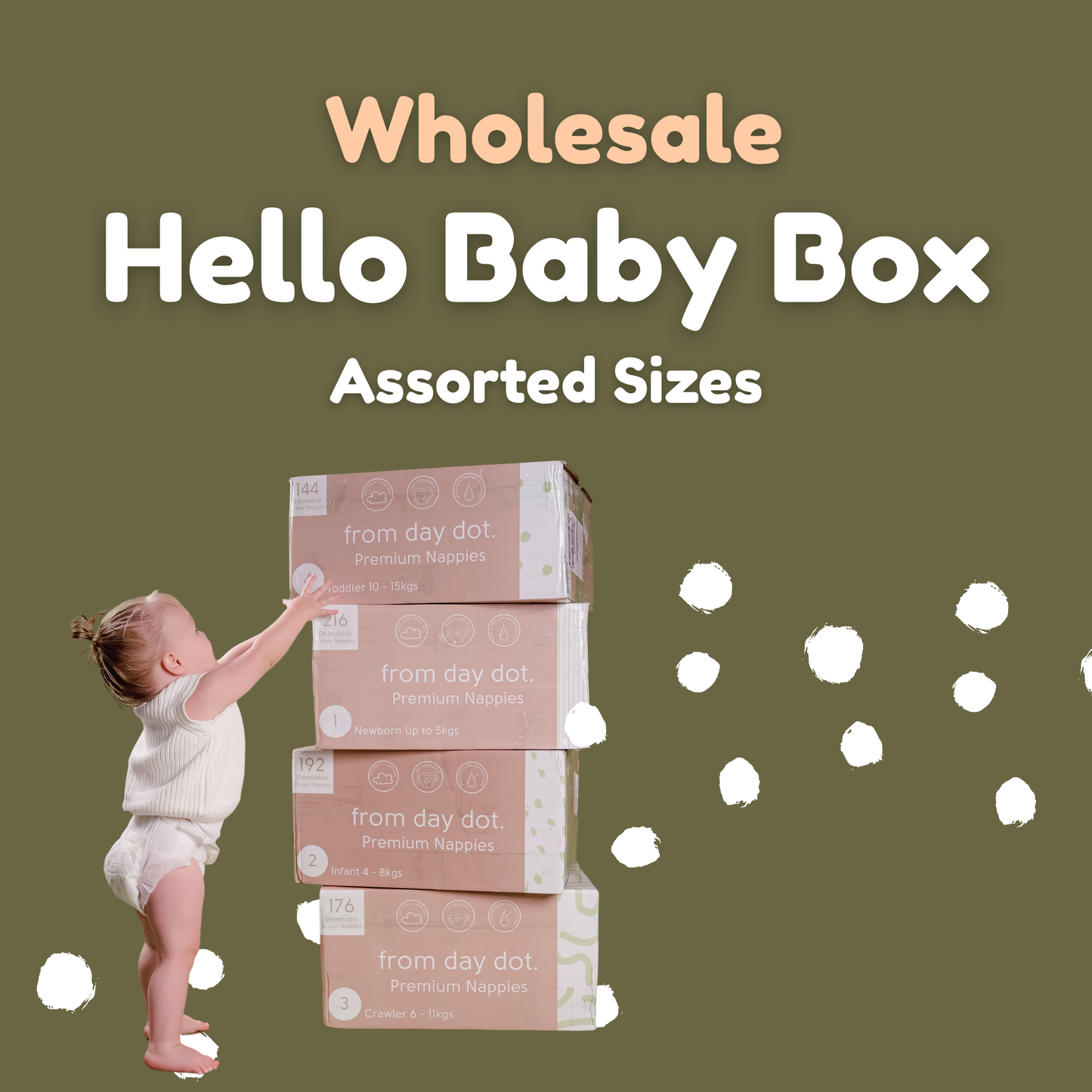 Hello Baby Box - One Box I Assorted Sizes (wholesale)