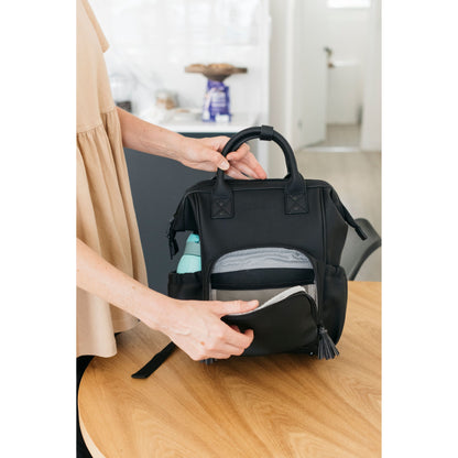 Nappy Bag Backpack - The MINI Sunday Luxe